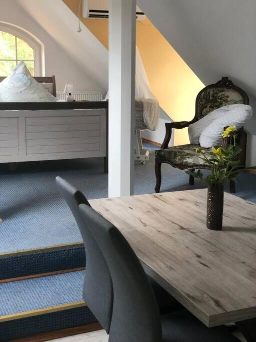 Penthouse Bernd Im Waldschloesschen Direkt Am See Wendisch Rietz Dış mekan fotoğraf